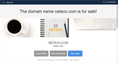 Desktop Screenshot of netavo.com