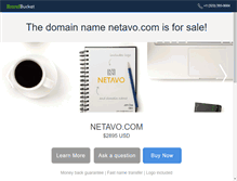 Tablet Screenshot of netavo.com